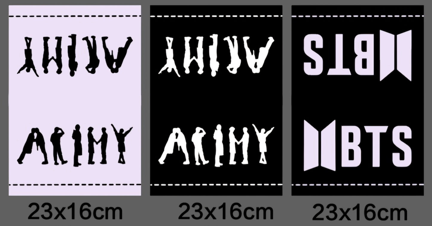 BTS KPOP Car Tag Decor Automobile