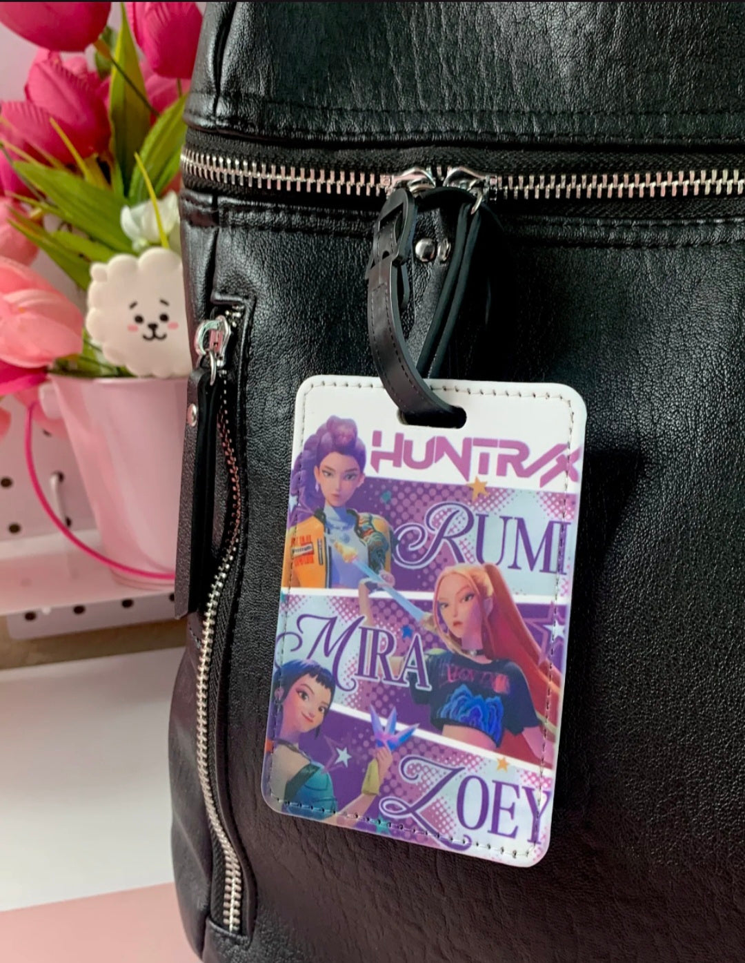 NEW! KPOP DEMON HUNTERS and LABUBU Luggage Tag for suitcase or bag!