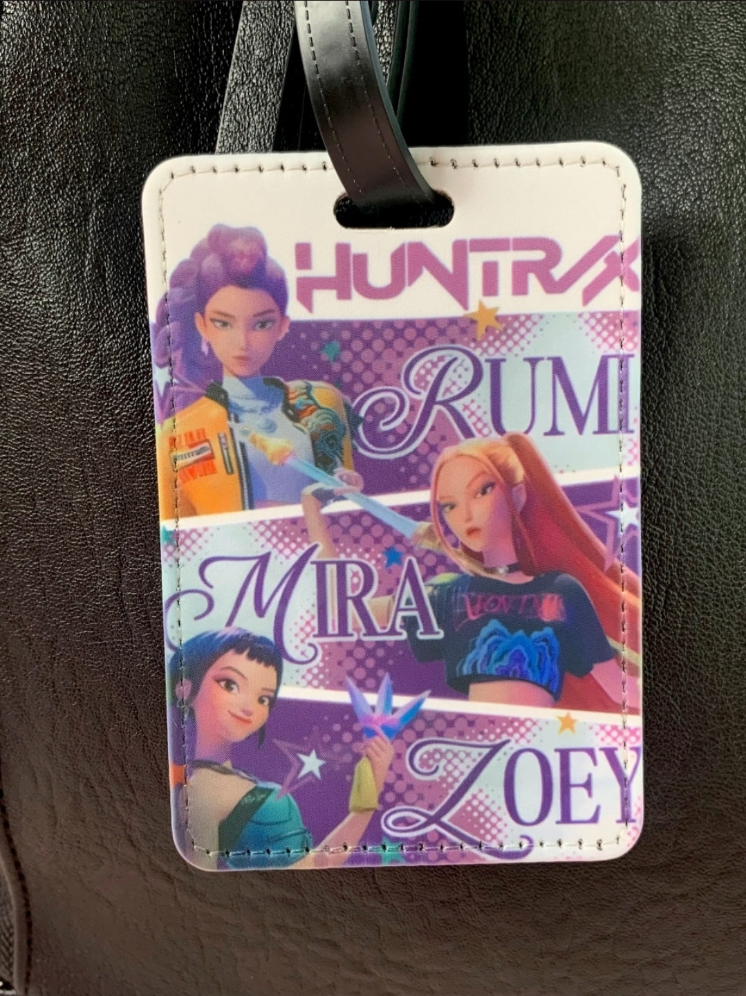 NEW! KPOP DEMON HUNTERS and LABUBU Luggage Tag for suitcase or bag!