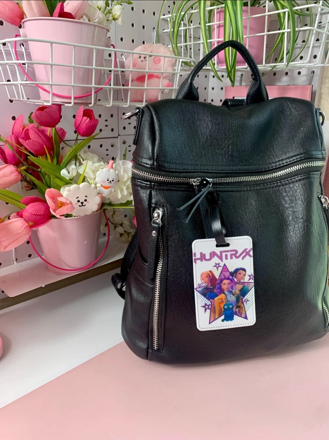 NEW! KPOP DEMON HUNTERS and LABUBU Luggage Tag for suitcase or bag!