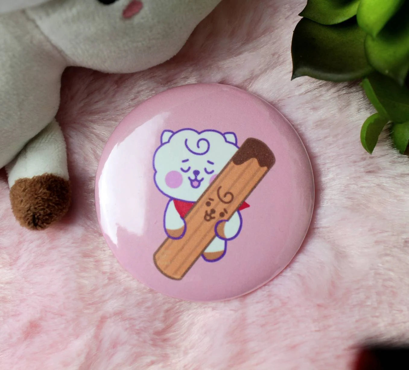 BT21 RJ Cute Buttons