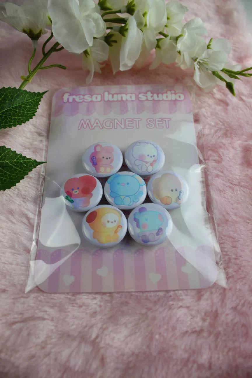 BT21 babies Magnet Set BTS BT21 inspired