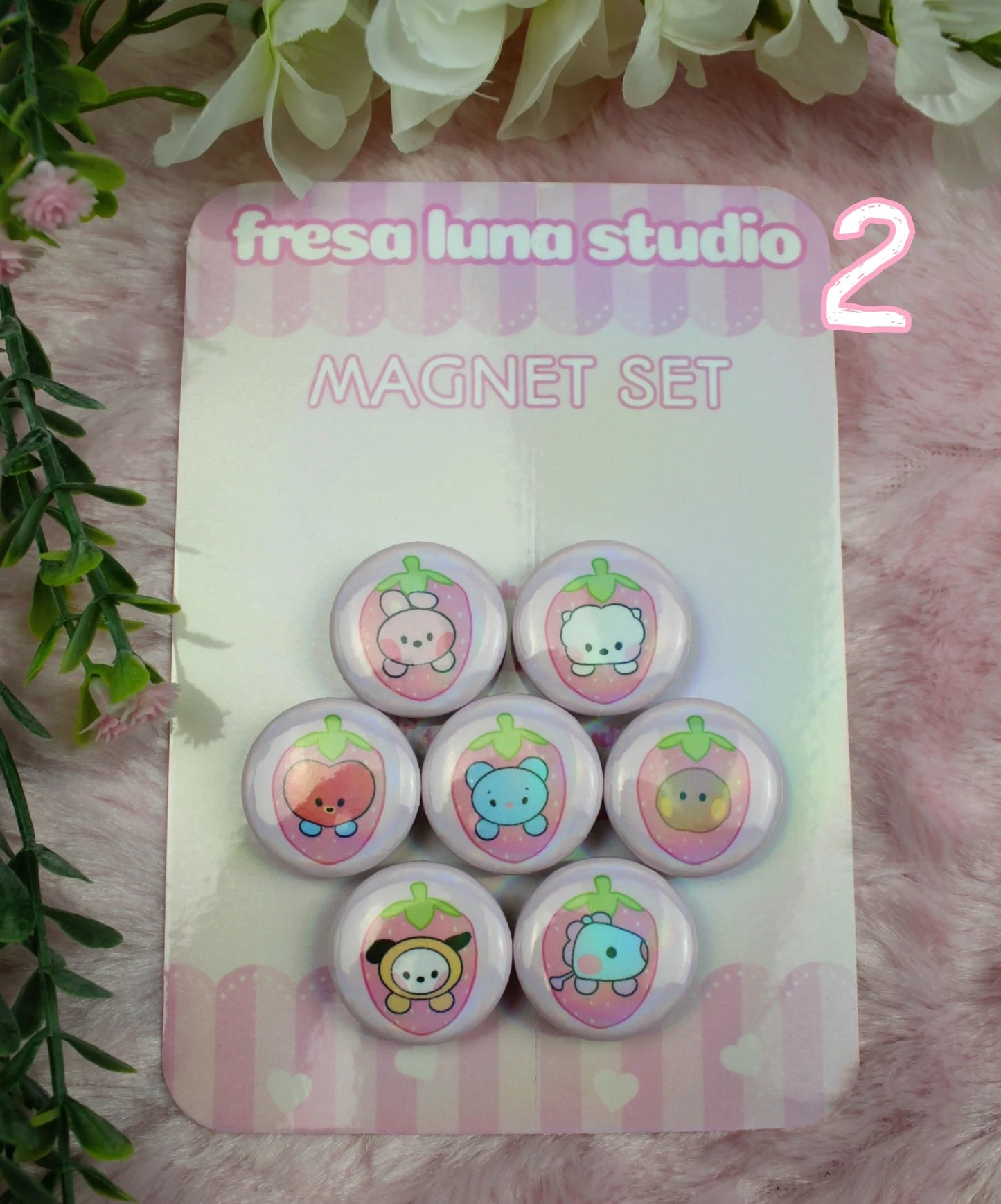 BT21 babies Magnet Set BTS BT21 inspired