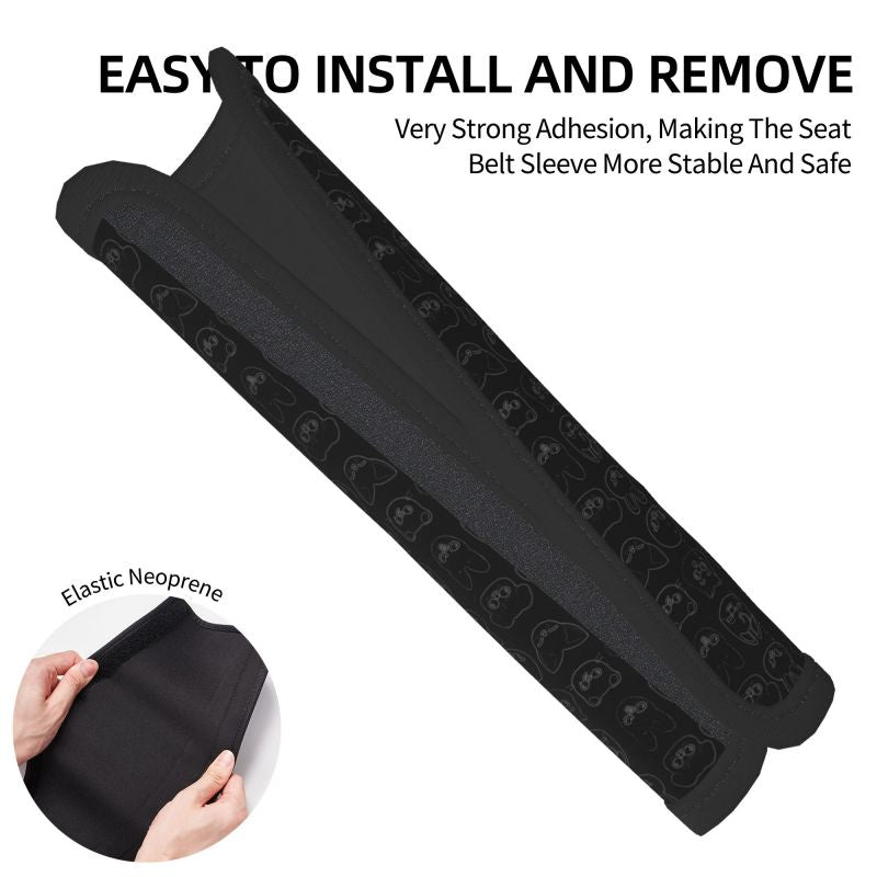 NEW STRAY KIDS design Car Seatbelt Cover Automobile KPOP SKZOO