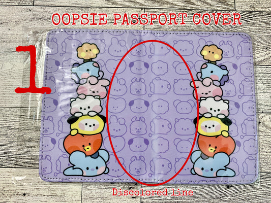 OOPSIE!!! DISCOUNTED Misprints Passport covers!