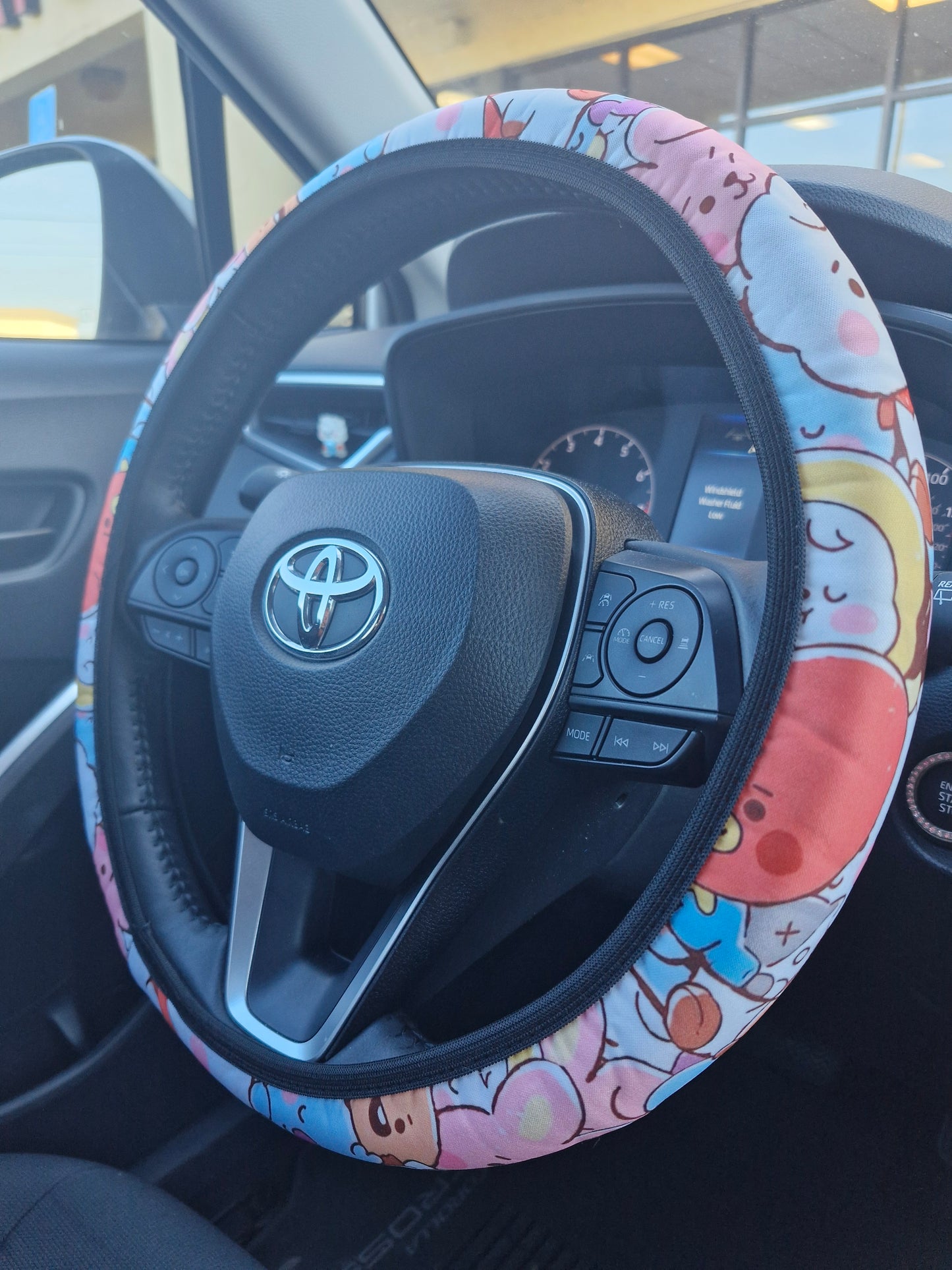 Cute BTS BT21 Car Steering Wheel Cover Kpop cute Limited
