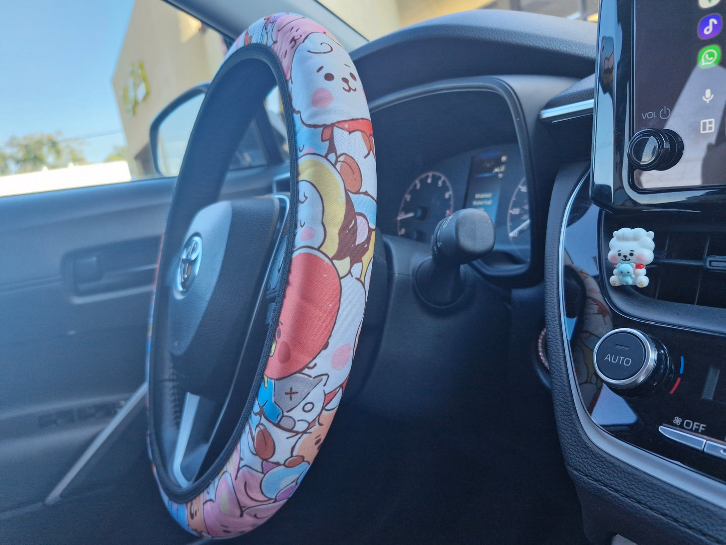Cute BTS BT21 Car Steering Wheel Cover Kpop cute Limited